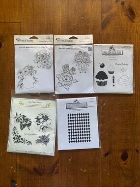 Mixed Lot of Rubber Stamps